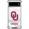 University of Oklahoma White Jersey Google Pixel 6 Clear Case